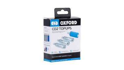 Oxford CO2 Topups  17 mm silber Produktbild 1