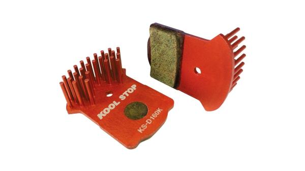 Kool Stop Scheibenbremsbelag  F1 rot, grau