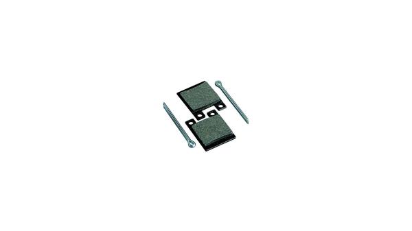 Fibrax Scheibenbremsbelag  F1 schwarz, grau