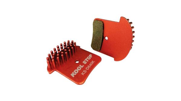 Kool Stop Scheibenbremsbelag  F1 rot, grau