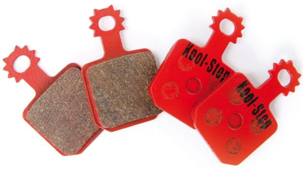 Kool Stop Scheibenbremsbelag  F1 rot, grau