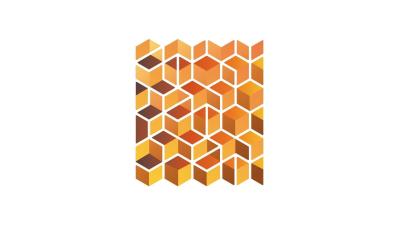 Reflective Berlin Shapes  XL braun Produktbild 1