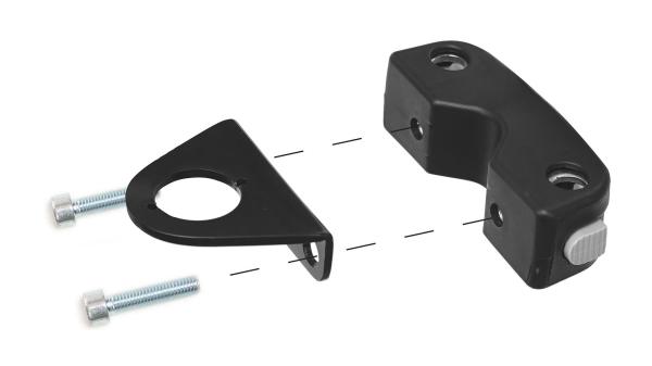 Polisport Ahead Vorbau-Adapter  1 1/8" schwarz