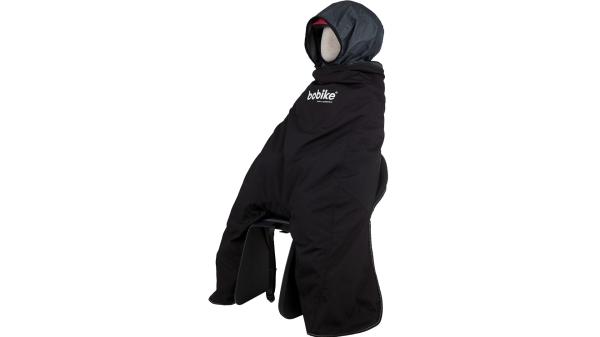 Bobike Regenponcho  1 1/8" schwarz