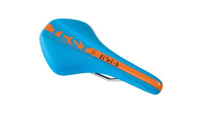 fi'zi:k Sattel  XXL blau, orange Produktbild 1