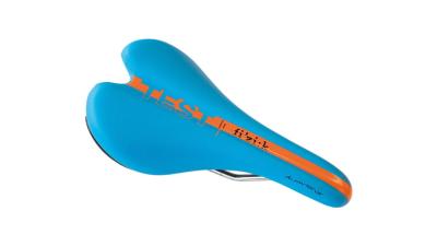 fi'zi:k Sattel  XXL blau, orange Produktbild 2