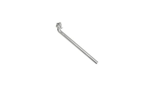 Kalloy Sattelst&uuml;tze  1 1/8" schwarz, silber