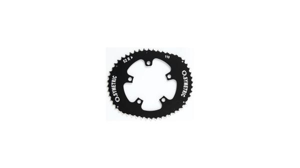 O.Symetric Kettenblatt  1 1/8"-1,5" tapered schwarz