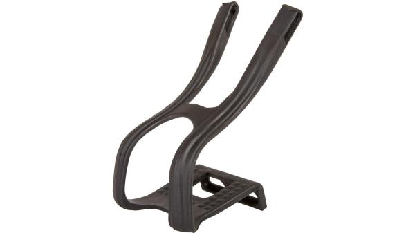 Messingschlager Pedalhaken  F1 schwarz