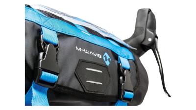M-Wave BP Front  L schwarz, blau Produktbild 2