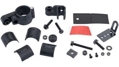 Schutzbleche Steckschutzblech-Set  XXL schwarz Produktbild 2
