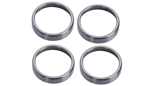 Fulcrum Lagerschalen  XL silber