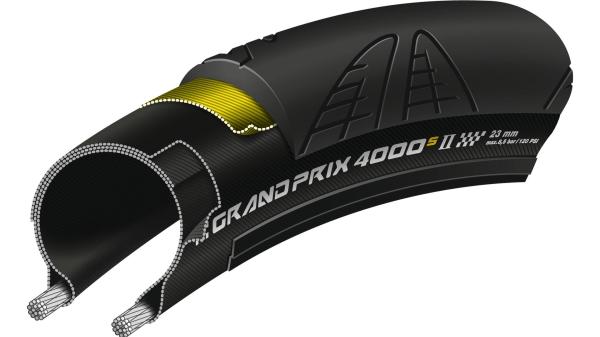 Continental Grand Prix 4000 S II  17 mm schwarz