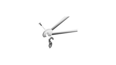 Union Schaltauge  17 mm silber Produktbild 2