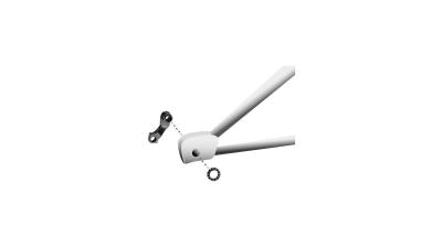 Union Schaltauge  17 mm schwarz Produktbild 2