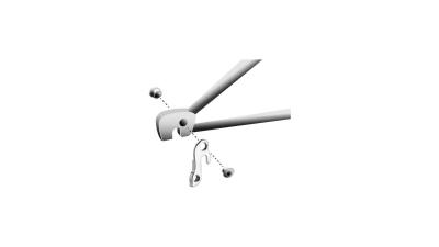 Union Schaltauge  17 mm silber Produktbild 2
