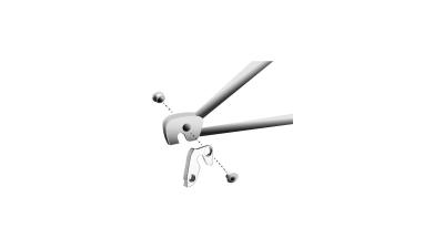 Union Schaltauge  17 mm silber Produktbild 2