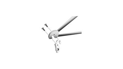 Union Schaltauge  17 mm silber Produktbild 2