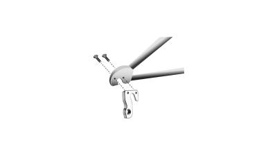 Union Schaltauge  17 mm silber Produktbild 2
