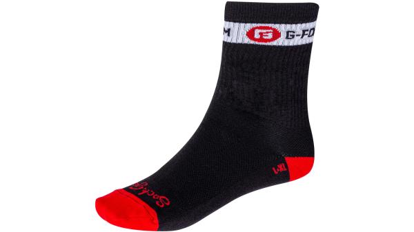 G-Form Socken Unisex S schwarz, rot