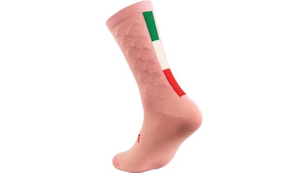 Silca Aero Race Sock Unisex L rosa, bunt