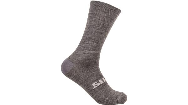 Silca Gravel Wool Sock Unisex M grau