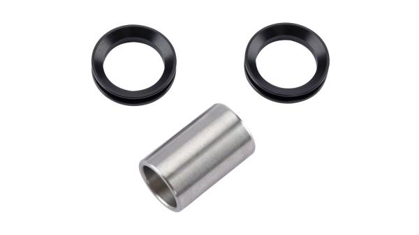 RockShox F&uuml;hrungsbuchsen  1 1/8" schwarz, silber