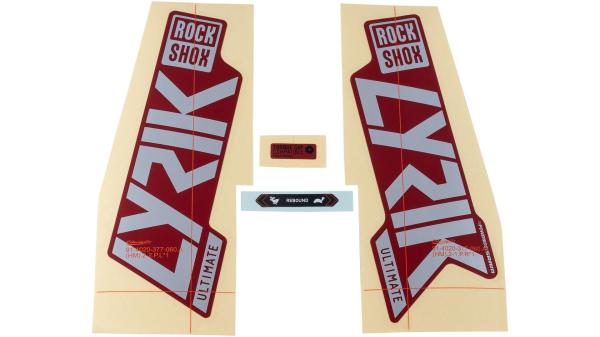 RockShox Signatur Series  XXL rot, silber