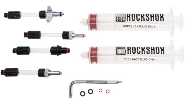 RockShox Entl&uuml;ftungs-Kit  1 1/8" transparent, schwarz