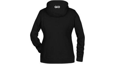 QIO Zip Hoodie Damen Damen S schwarz Produktbild 1