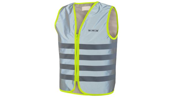 Wowow Fun Jacket Kinder M silber, silber