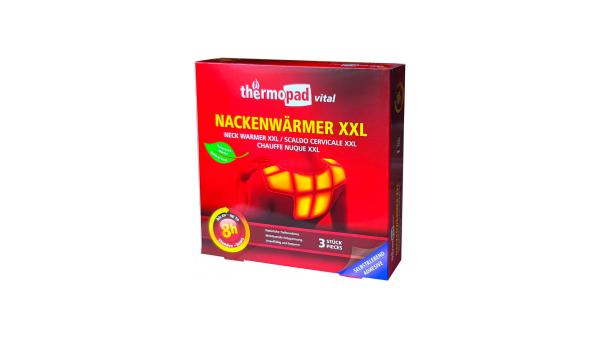 Thermopad Nackenw&auml;rmer  M rot, schwarz, gelb