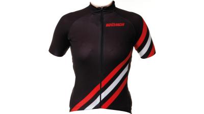 BioRacer Cycling Shirt Damen XL schwarz, rot, wei&szlig; Produktbild 1