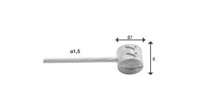 Innenz&uuml;ge 19 strands slick   silber Produktbild 1