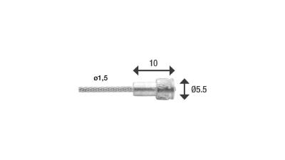 Innenz&uuml;ge Bremsinnenzug   silber Produktbild 1