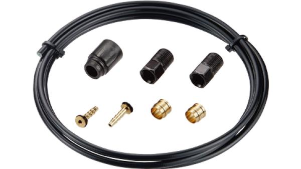 Tektro Bremsleitungs-Kit  1 1/8" schwarz