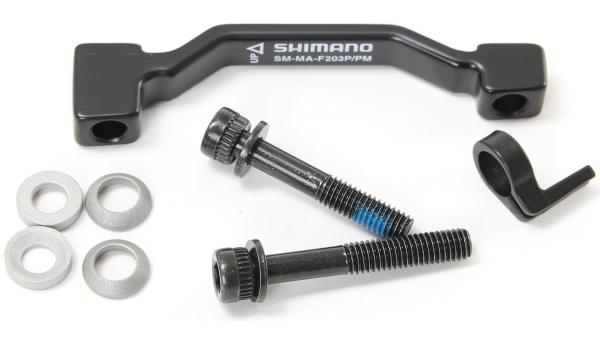 Shimano Scheibenbremsadapter  XXL schwarz