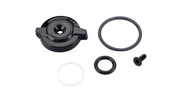 RockShox Druckstufenverstellknopf  Unisize schwarz