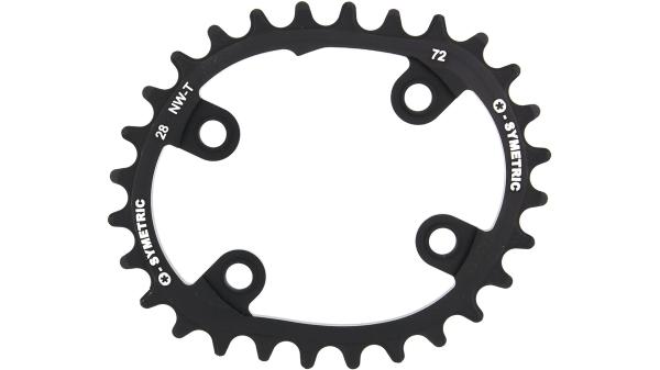 O.Symetric Kettenblatt  L schwarz
