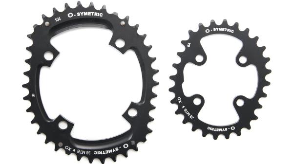O.Symetric Kettenblatt  M14 schwarz