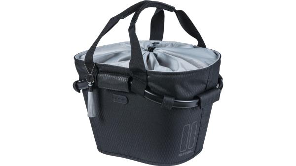 Basil Carry All Front Basket  XXL schwarz