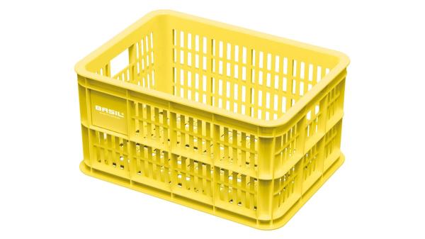 Basil Crate S MIK  1 1/8"-1,5" tapered gelb