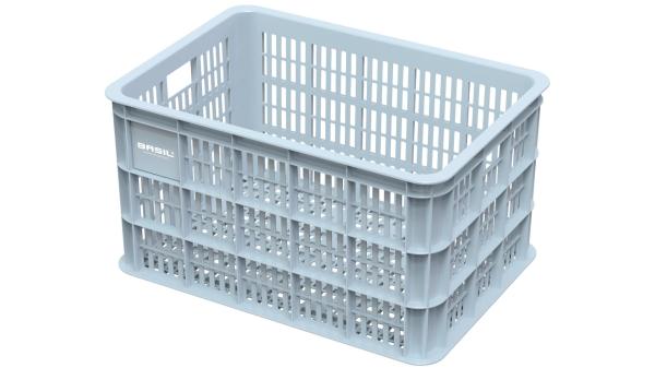 Basil Crate L MIK  1 1/8"-1,5" tapered silber