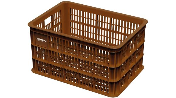 Basil Crate L MIK  1 1/8"-1,5" tapered braun