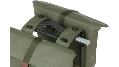 Basil City Double Pannier Bag  L gr&uuml;n Produktbild 2