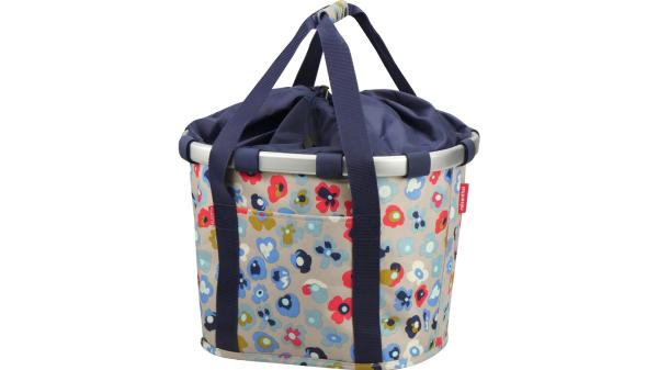 Rixen & Kaul Bikebasket  XL beige, blau, rot