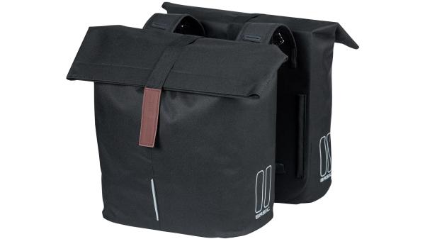 Basil City Double Bag  L schwarz