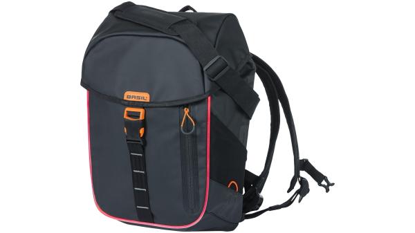 Basil Miles  XL schwarz, orange