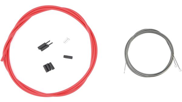 Shimano Schaltzug-Set  17 mm rot