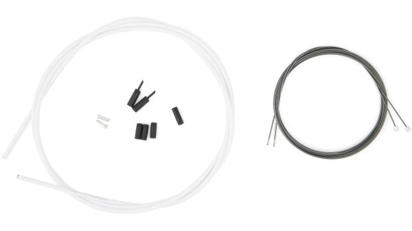 Shimano Schaltzug-Set  17 mm wei&szlig;